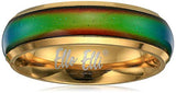 Color Changing Mood Ring (Gold)