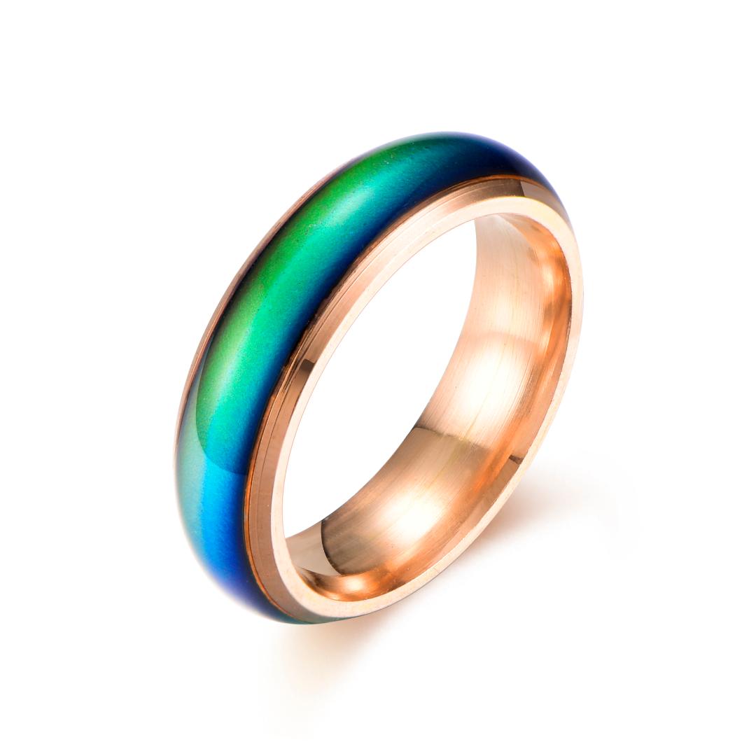 Color Changing Mood Ring (Rose Gold) – Ello Elli Jewelry