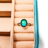 Ello Elli 1.5mm Oval Stainless-Steel Mood Ring