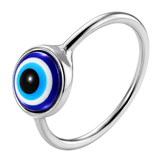 8mm Evil Eye Dainty Ring