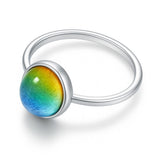 Ello Elli 1.5mm Oval Stainless-Steel Mood Ring