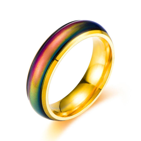 Color Changing Mood Ring (Gold) – Ello Elli Jewelry