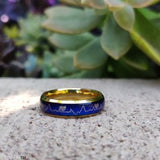 Color Changing Heartbeat Mood Ring (Gold) - Ello Elli Online Store