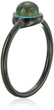 Minimalist/Dainty Stainless-Steel Mood Ring (Black)