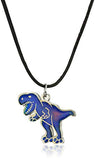 Color Changing T-Rex Mood Necklace