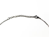 Dainty Circle Necklace (Black) - Ello Elli Online Store